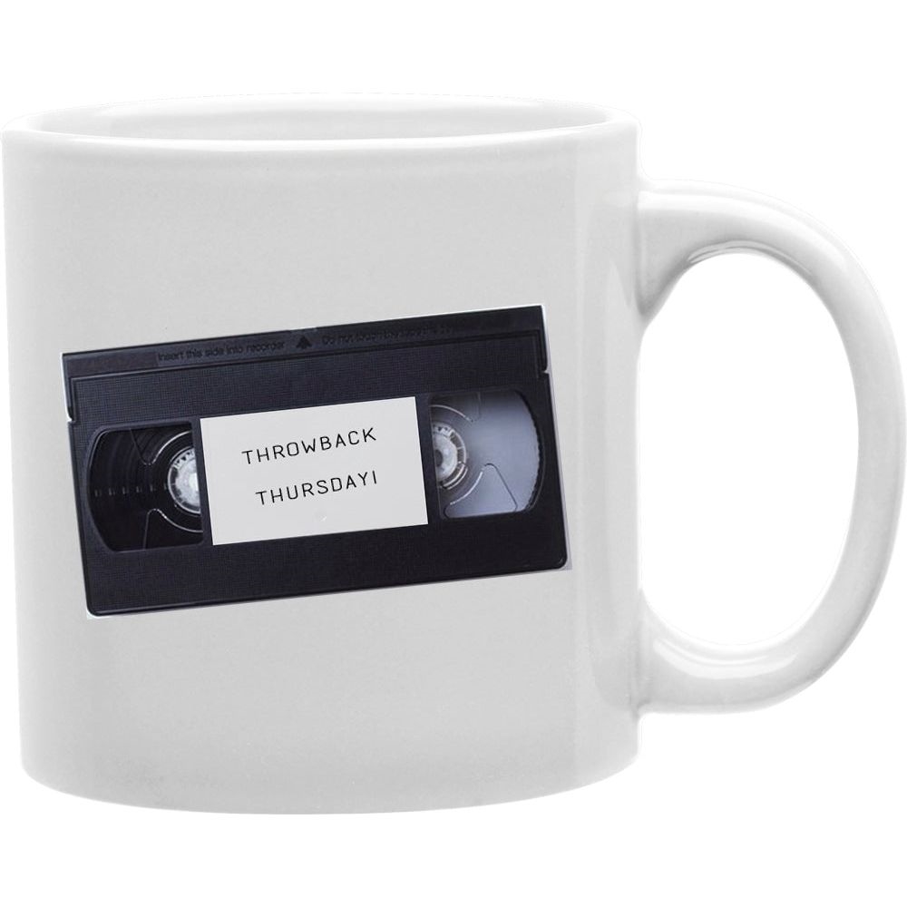 CMG11-IGC-TTTAPE Throwback Thursday Tape Coffee and Tea Ceramic Mug 11oz