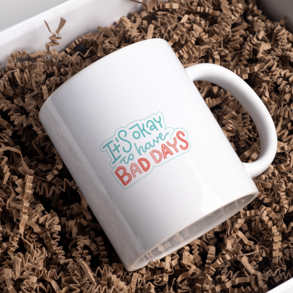 CMG11-IGCM-IOTHBDAYS It's Okay To Have Bad Days Coffee and Tea Ceramic Mug 11oz