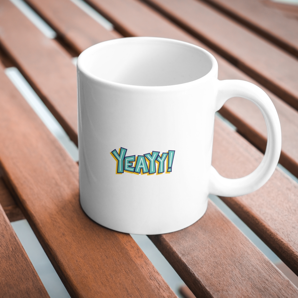 CMG11-IGCM-YEAY Yeayy Coffee and Tea Ceramic Mug 11oz
