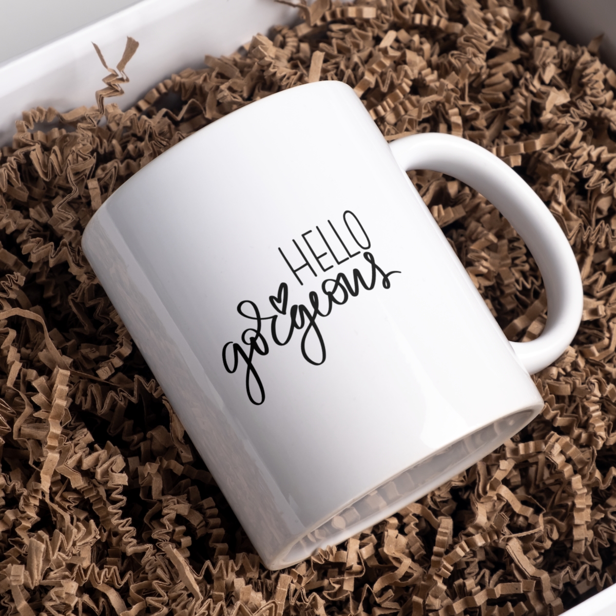 CMG11-IGCM-HGORGEOUS Hello Gorgeous Coffee and Tea Ceramic Mug 11oz