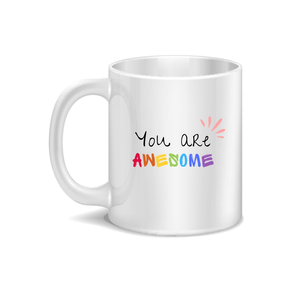 CMG11-IGCM-YAAWESOME You Are Awesome Coffee and Tea Ceramic Mug 11oz