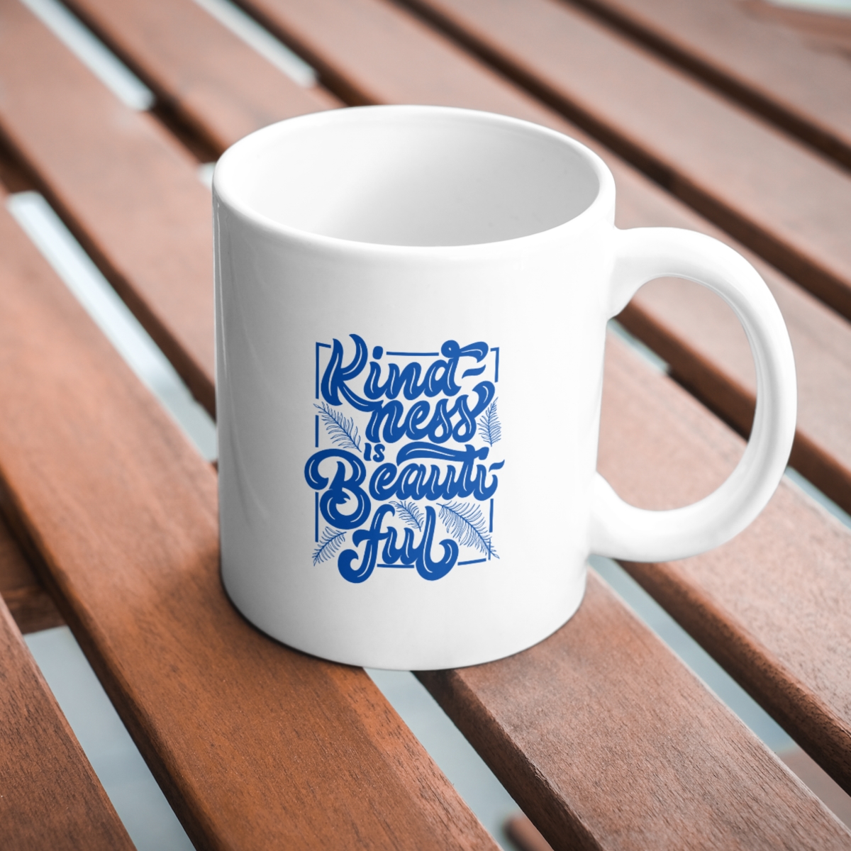 CMG11-IGCM-KIBEAUTIFUL Kindness Is Beautyful Coffee and Tea Ceramic Mug 11oz