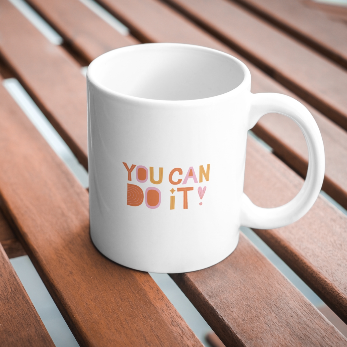 CMG11-IGCM-YCDIT You Can Do It Coffee and Tea Ceramic Mug 11oz