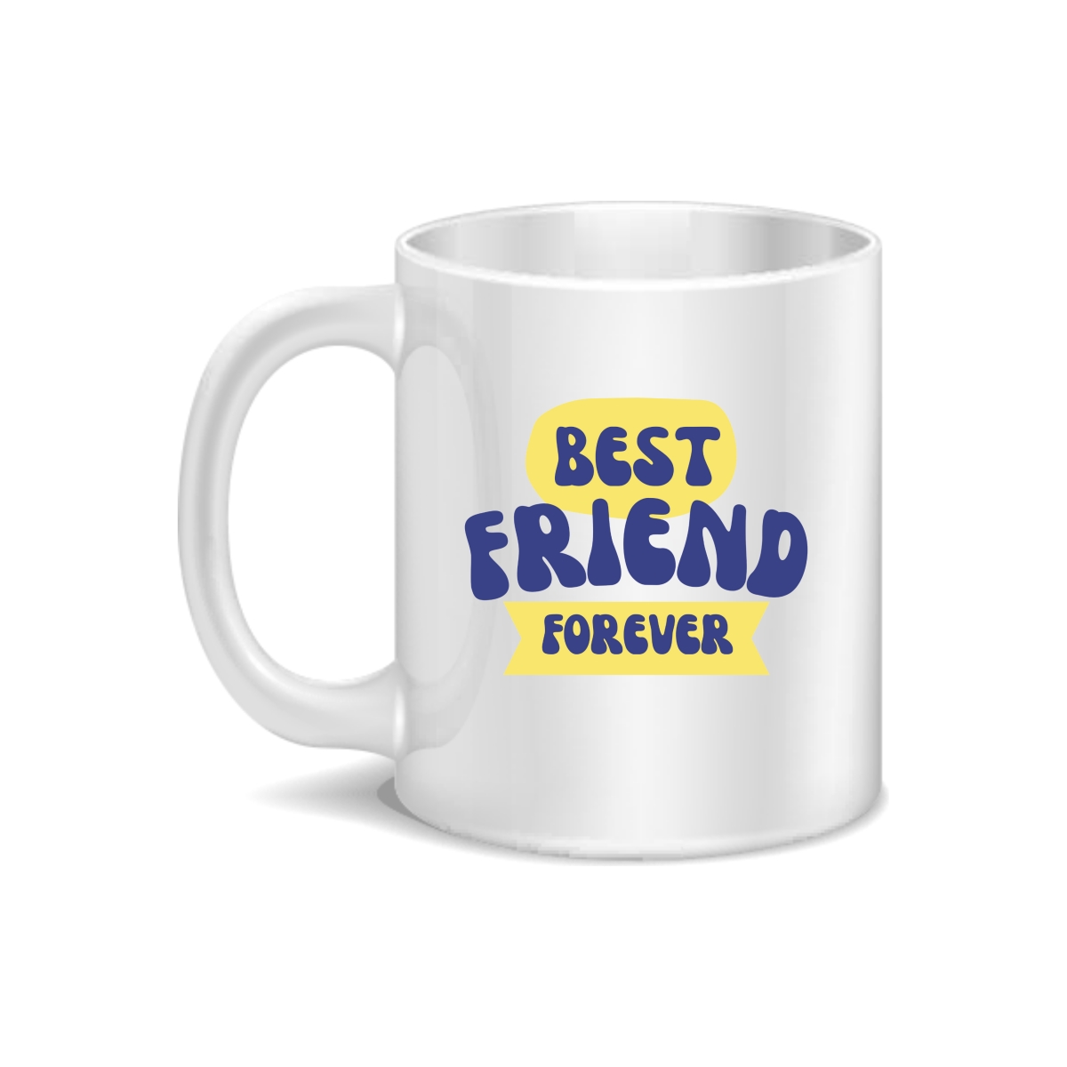 CMG11-IGCM-BFFOREVER Best Friend Forever Coffee and Tea Ceramic Mug 11oz