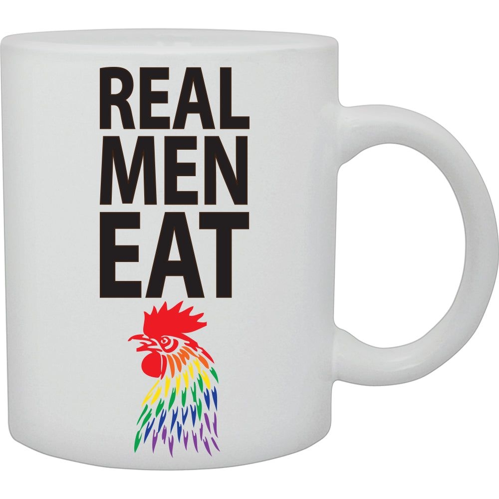 CMG11-IGC-RMEC Real Men Eat Mug Coffee and Tea Ceramic Mug 11oz