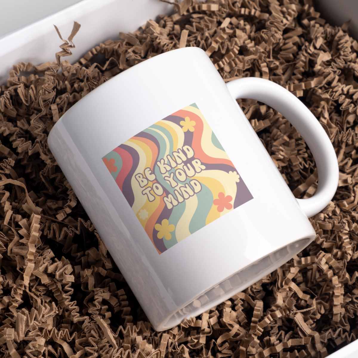 CMG11-IGCM-BKTYMAN Be Kind To Your Mind Coffee and Tea Ceramic Mug 11oz