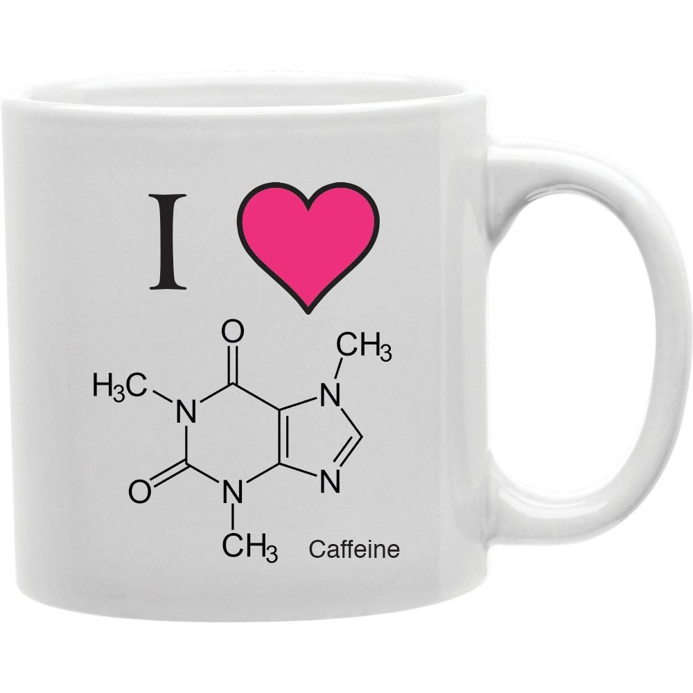 CMG11-IGC-IHC I Love Caffeine Mug Coffee and Tea Ceramic Mug 11oz