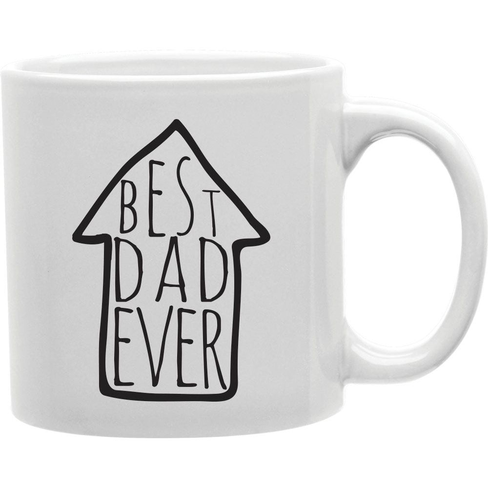 CMG11-IGC-BDE Best Dad Ever Arrow Coffee and Tea Ceramic Mug 11oz
