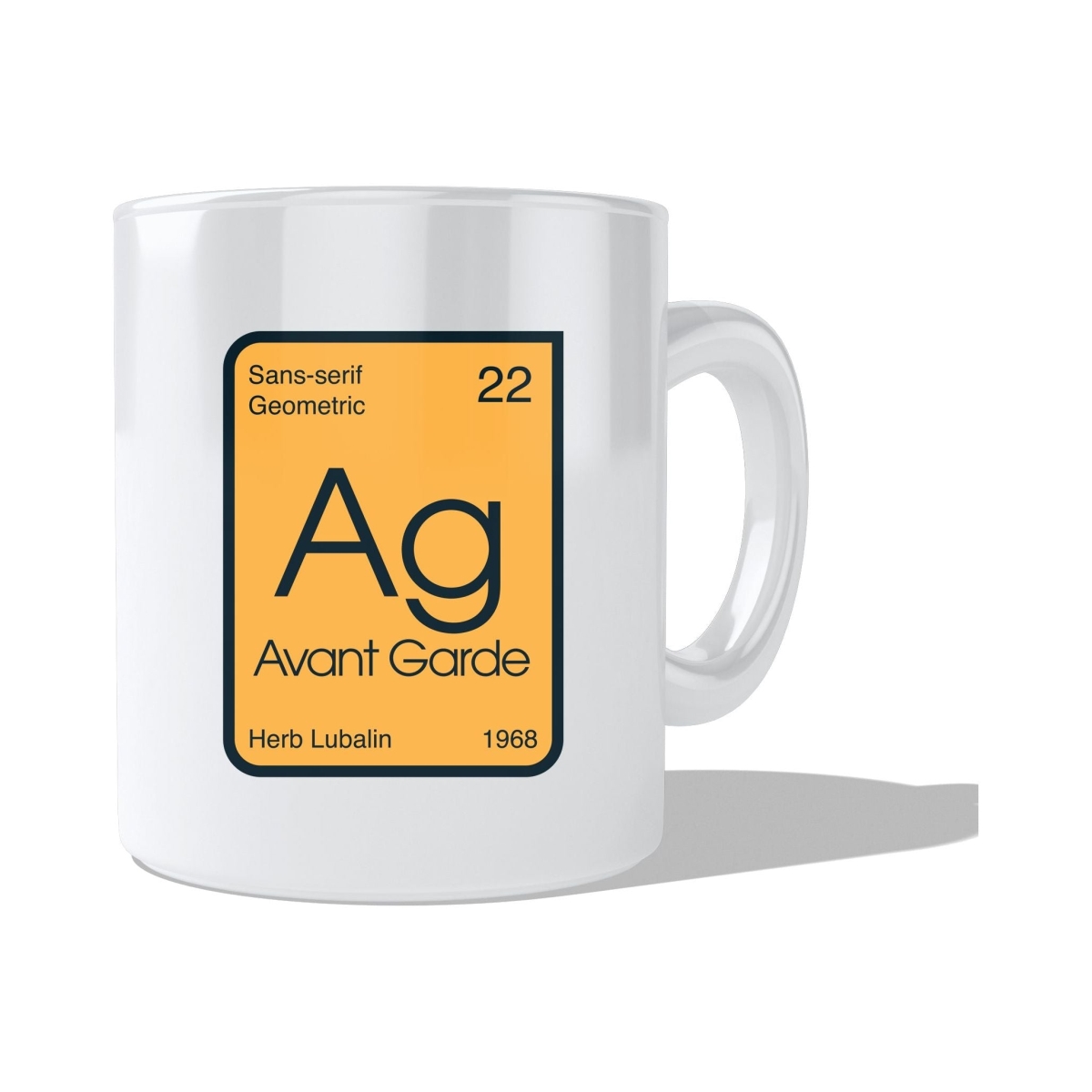 CMG11-IGC-AG AG Avant Garde Coffee and Tea Ceramic Mug 11oz