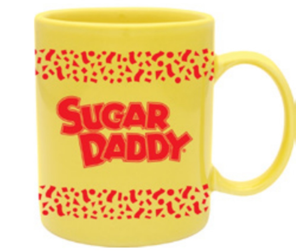 CMG11-TR-YSD  Sugar Daddy 11 oz. Ceramic Coffee Mug - Yellow