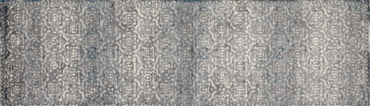 Picture of Art Carpet 21483 2 x 8 ft. Novi Collection Morocco Woven Area Rug Runner&#44; Gray