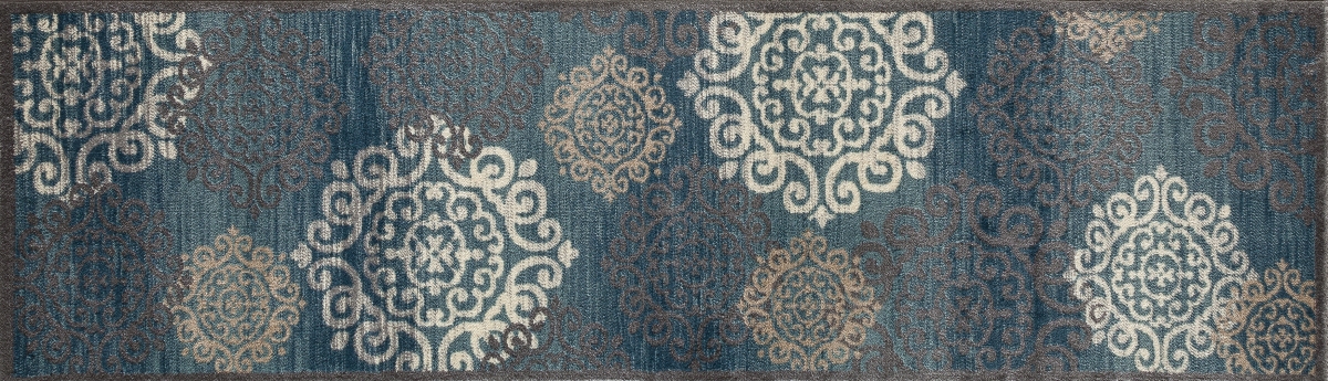 Picture of Art Carpet 21643 2 x 8 ft. Novi Collection Day Dreaming Woven Area Rug Runner&#44; Blue
