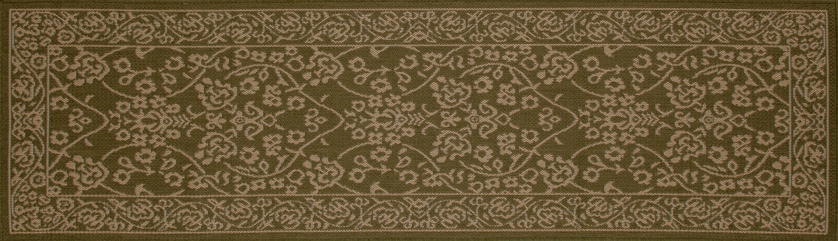 Picture of Art Carpet 29557 3 x 9 ft. Plymouth Collection Cosmic Flat Woven Indoor & Outdoor Area Rug Runner&#44; Green