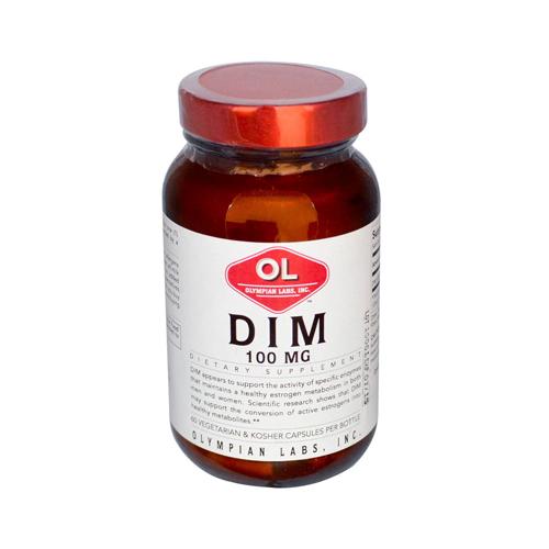 Picture of Olympian Labs HG0391565 100 mg DIM - 60 Capsules
