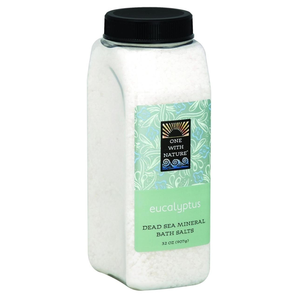 Picture of One with Nature HG0128009 32 oz Dead Sea Mineral Bath Salts - Eucalyptus