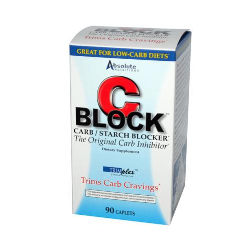 Picture of Absolute Nutrition HG0108910 C Block Carb & Starch Blocker&#44; 90 Caplets