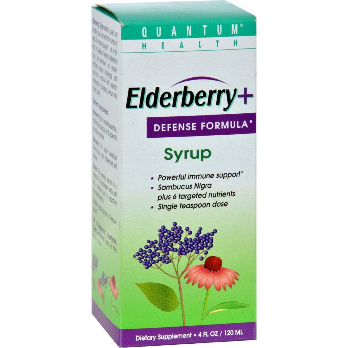 Picture of Quantum Research HG0518845 4 fl oz Elderberry Syrup