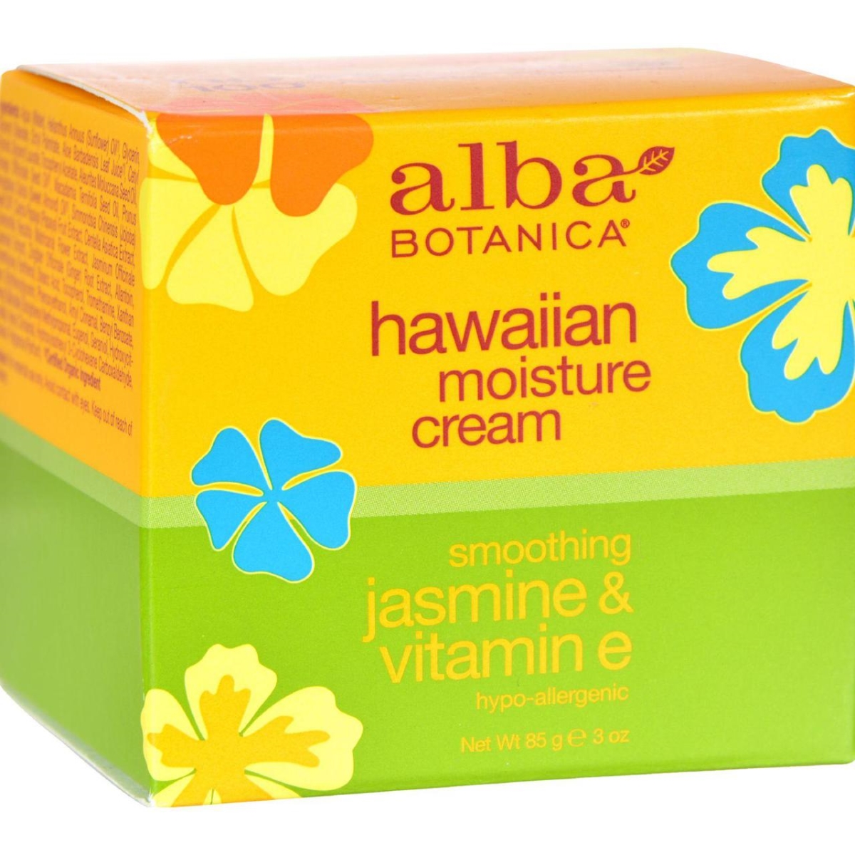 Picture of Alba Botanica HG0390153 3 oz Hawaiian Moisture Cream Jasmine & Vitamin E