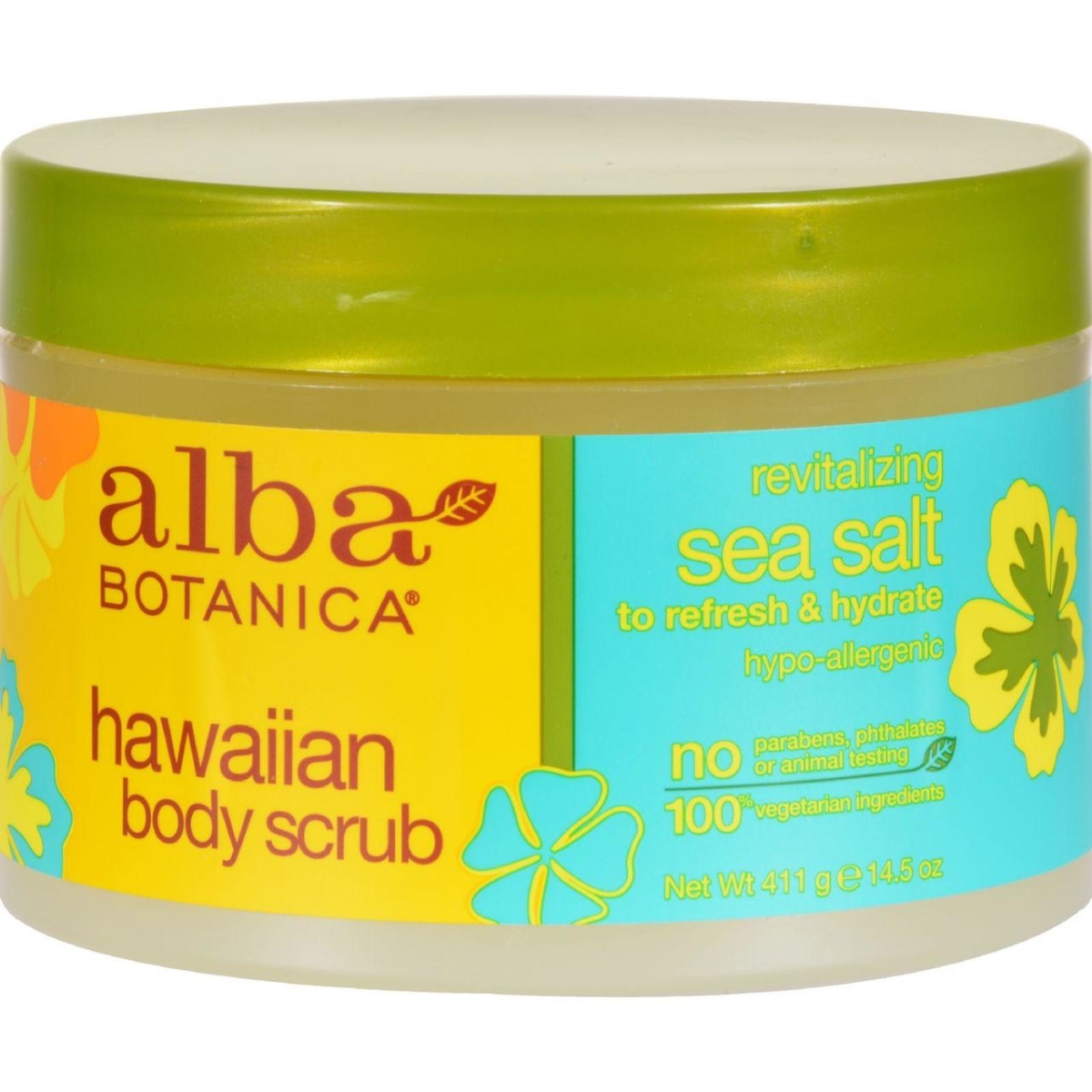 Picture of Alba Botanica HG0390252 14.5 oz Hawaiian Sea Salt Body Scrub