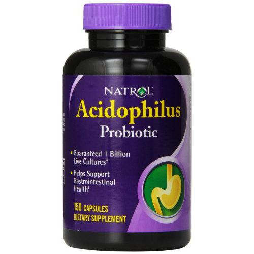 Picture of Natrol HG0343210 100 mg Acidophilus Probiotic - 150 Capsules