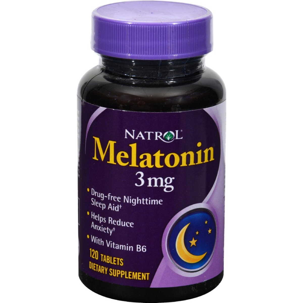 Picture of Natrol HG0373746 3 mg Melatonin - 120 Tablets