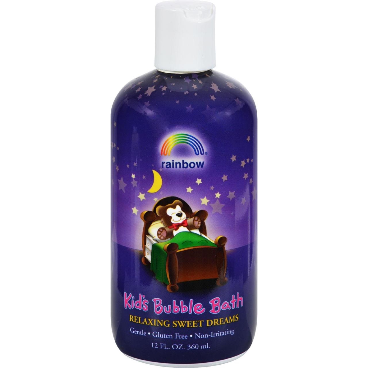 Picture of Rainbow Research HG0590273 12 fl oz Organic Herbal Bubble Bath for Kids Sweet Dreams