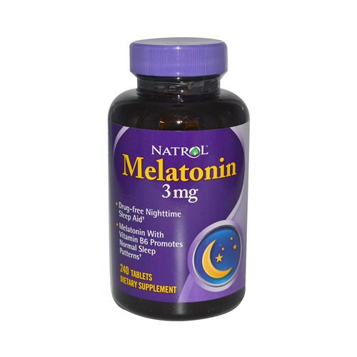 Picture of Natrol HG0501114 3 mg Melatonin - 240 Tablets