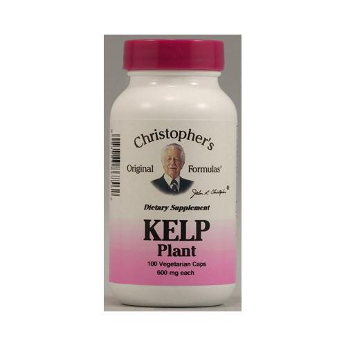 Picture of Dr. Christophers Formulas HG0412452 600 mg Kelp Plant&#44; 100 Vegetarian Capsules