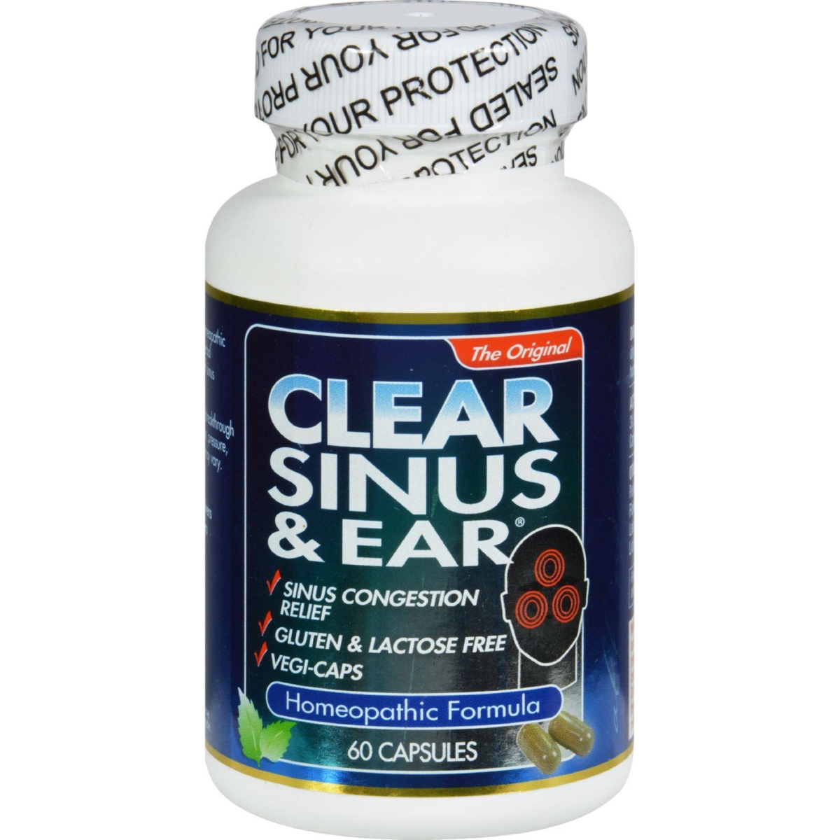 Picture of Clear Products HG0408898 Clear Sinus & Ear - 60 Capsules