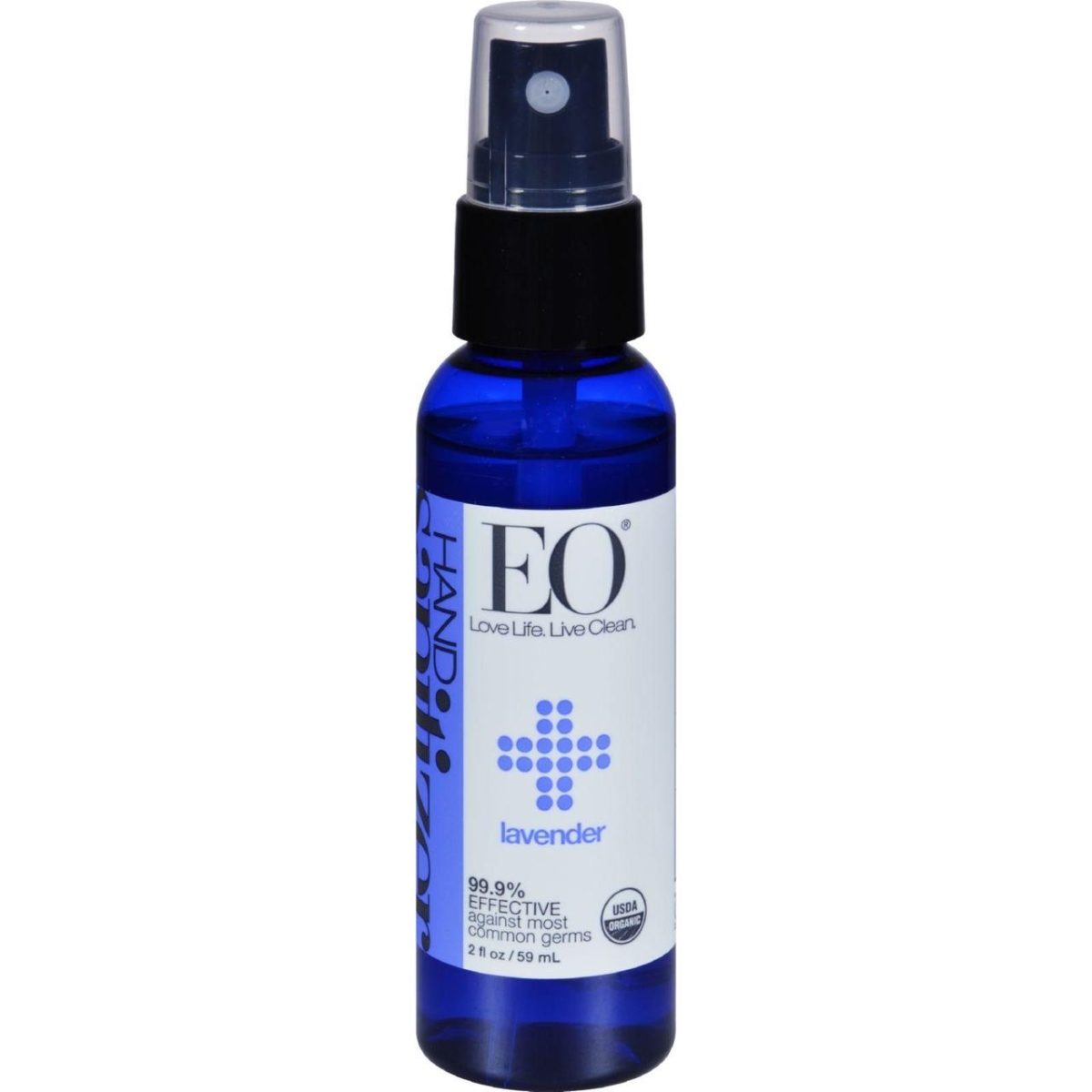 Picture of Eo Products HG0362103 2 fl oz Hand Sanitizer Spray - Lavender&#44; Case of 6