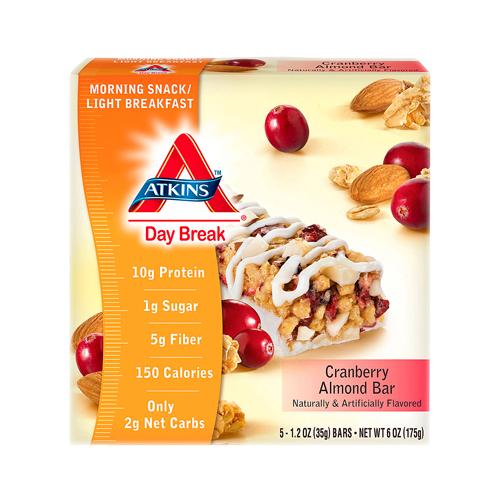 Picture of Atkins HG0467563 Day Break Bar Cranberry Almond&#44; 5 Bars