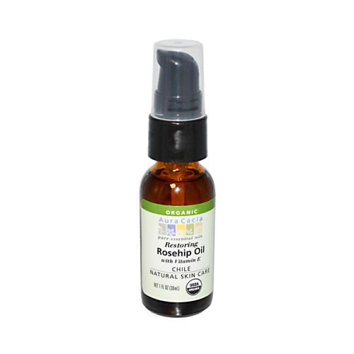 Picture of Aura Cacia HG0590703 1 fl oz Rosehip Seed Skin Care Oil Certified Organic