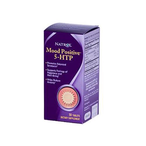 Picture of Natrol HG0592832 Mood Positive 5-HTP - 50 Tablets