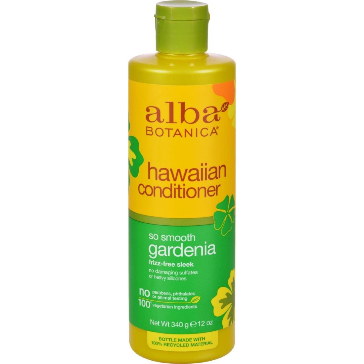 Picture of Alba Botanica HG0596510 12 fl oz Hawaiian Hair Conditioner Gardenia Hydrating
