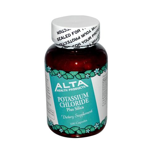 Picture of Alta Health HG0369843 Potassium Chloride Plus Silica&#44; 100 Capsules