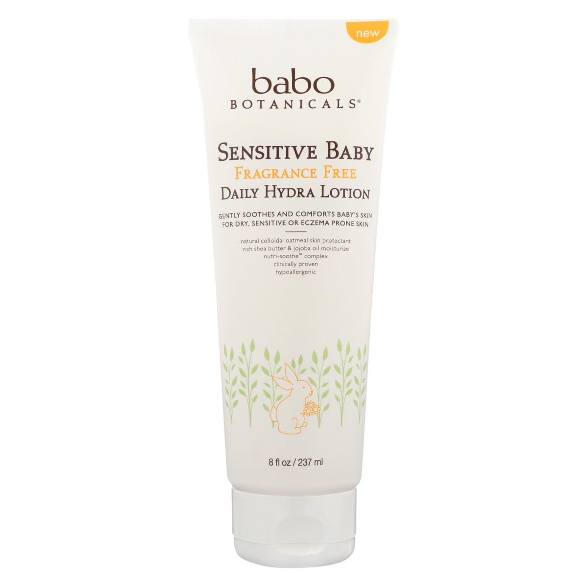 Picture of Babo Botanicals HG2148815 8 fl oz Daily Hydra Fragrance Free Baby Lotion