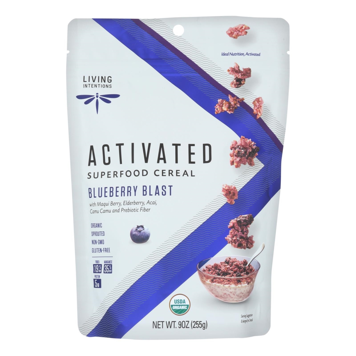 Picture of Living Intentions HG2007144 9 oz Activated Superfood Cereal - Case of 6