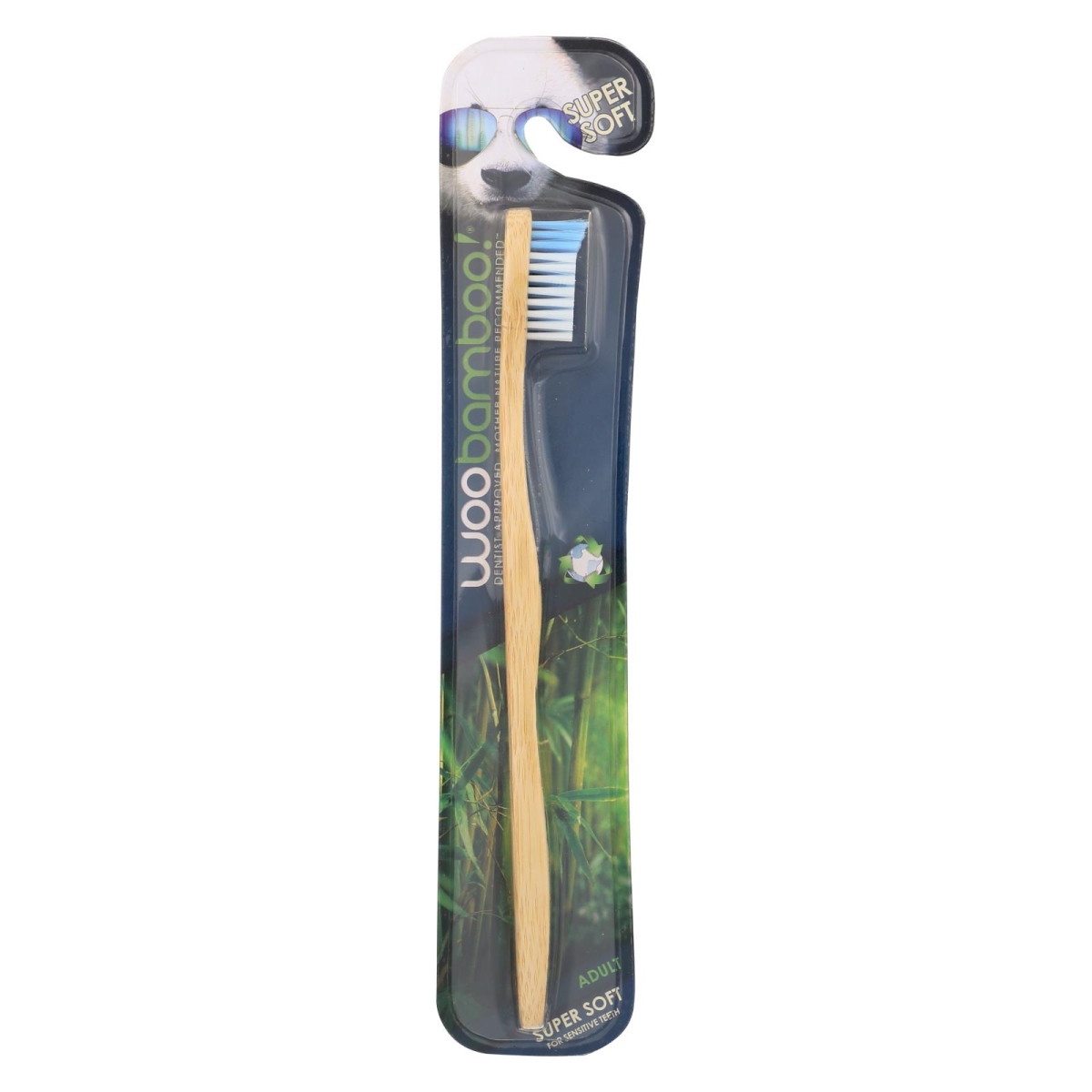 Picture of Woobamboo HG2184919 Adult Super Soft Tooth Brushes - Case of 6