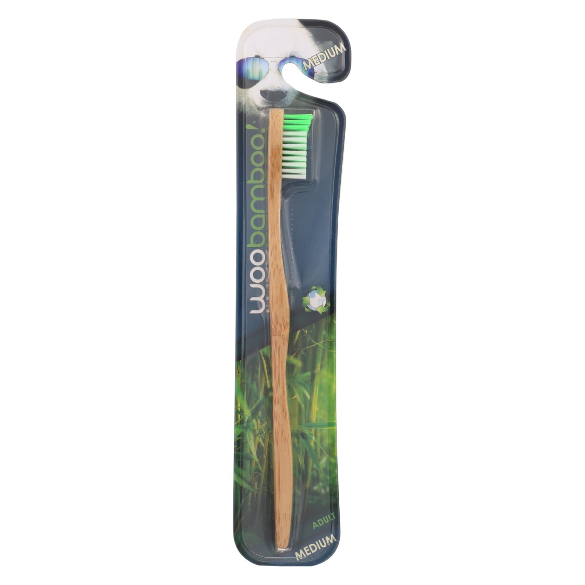 Picture of Woobamboo HG2184943 Adult Medium Tooth Brushes - Case of 6