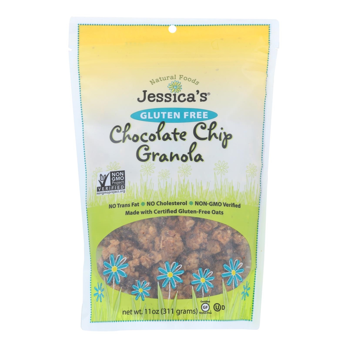 Picture of Jessicas Natural Foods HG2471126 11 oz Gluten Free Chocolate - Chip Granola - Case of 12