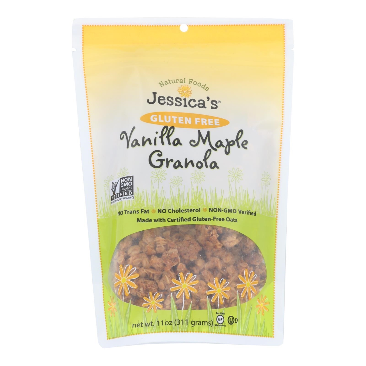 Picture of Jessicas Natural Foods HG2471134 11 oz Gluten Free Vanilla Maple Granola Food - Case of 12