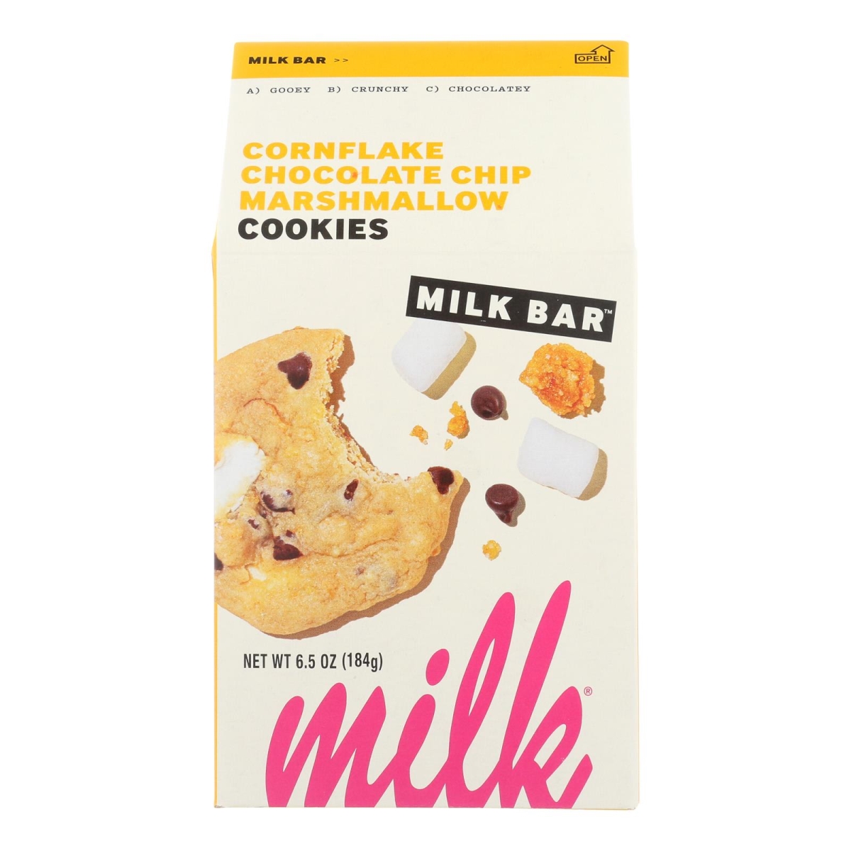 Picture of Milk Bar HG2565307 6.5 oz Cronflake Chocolate Chip Marsh Cookies - Case of 8
