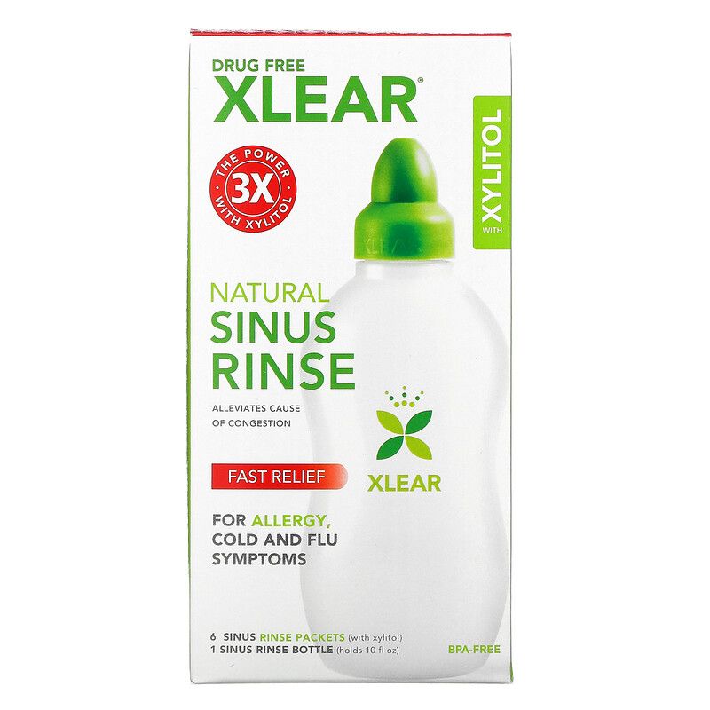 Picture of Xlear HG1701671 Sinus Care Rinse System with Xylitol