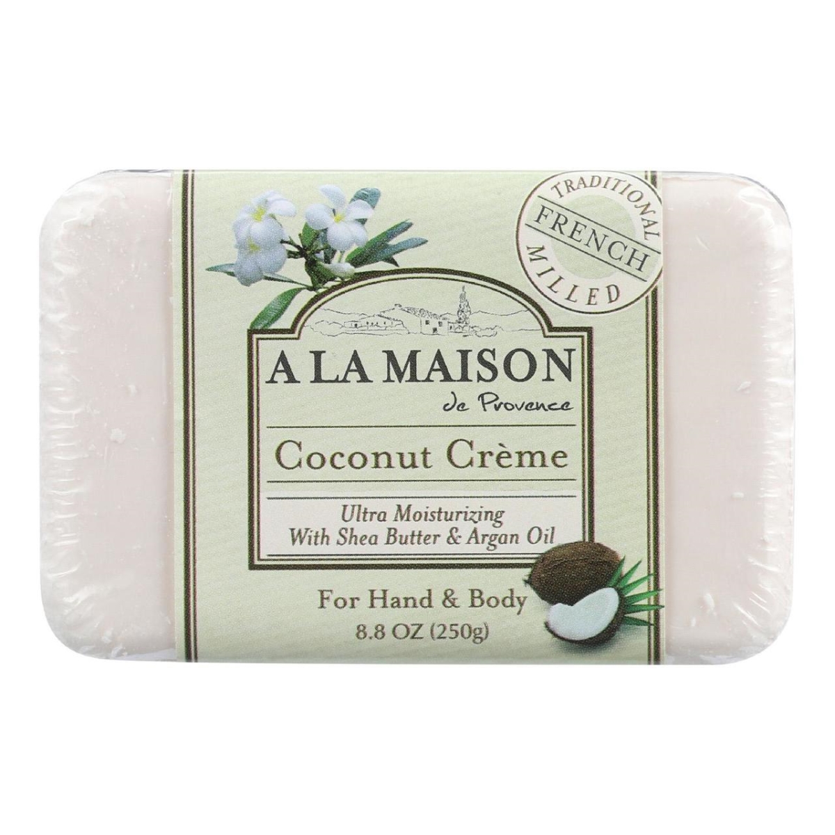Picture of A La Maison HG1172220 8.8 oz A La Maison Bar Soap - Coconut Creme