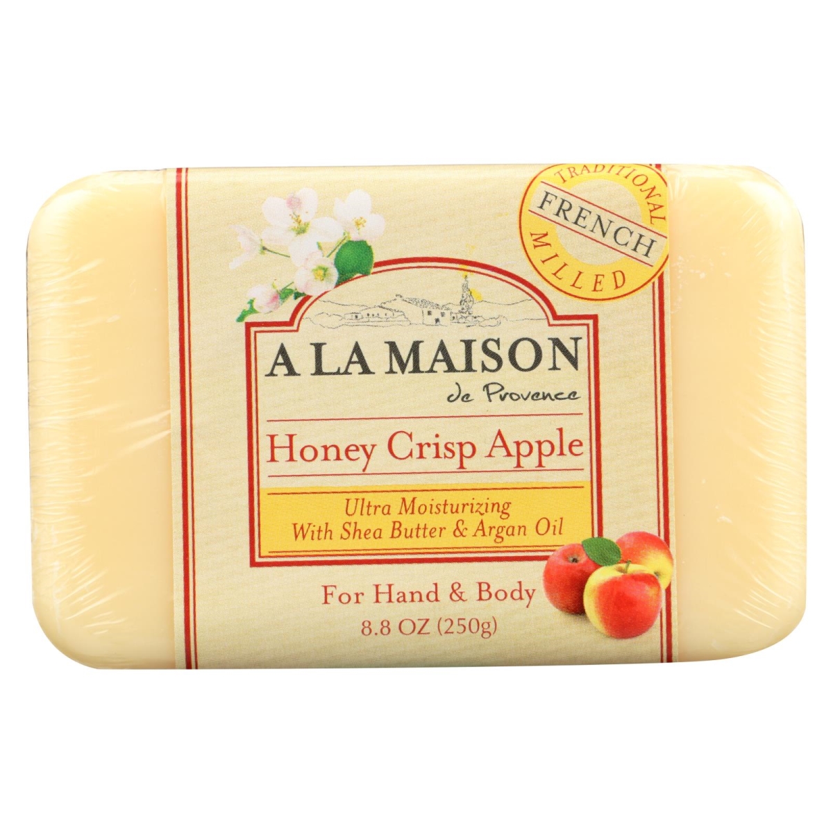 Picture of A La Maison HG1172246 8.8 oz Bar Soap - Honey Crisp Apple