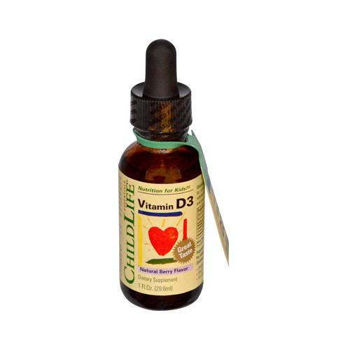 Picture of Child Life HG0742015 1 fl oz Vitamin D3 - Natural Berry