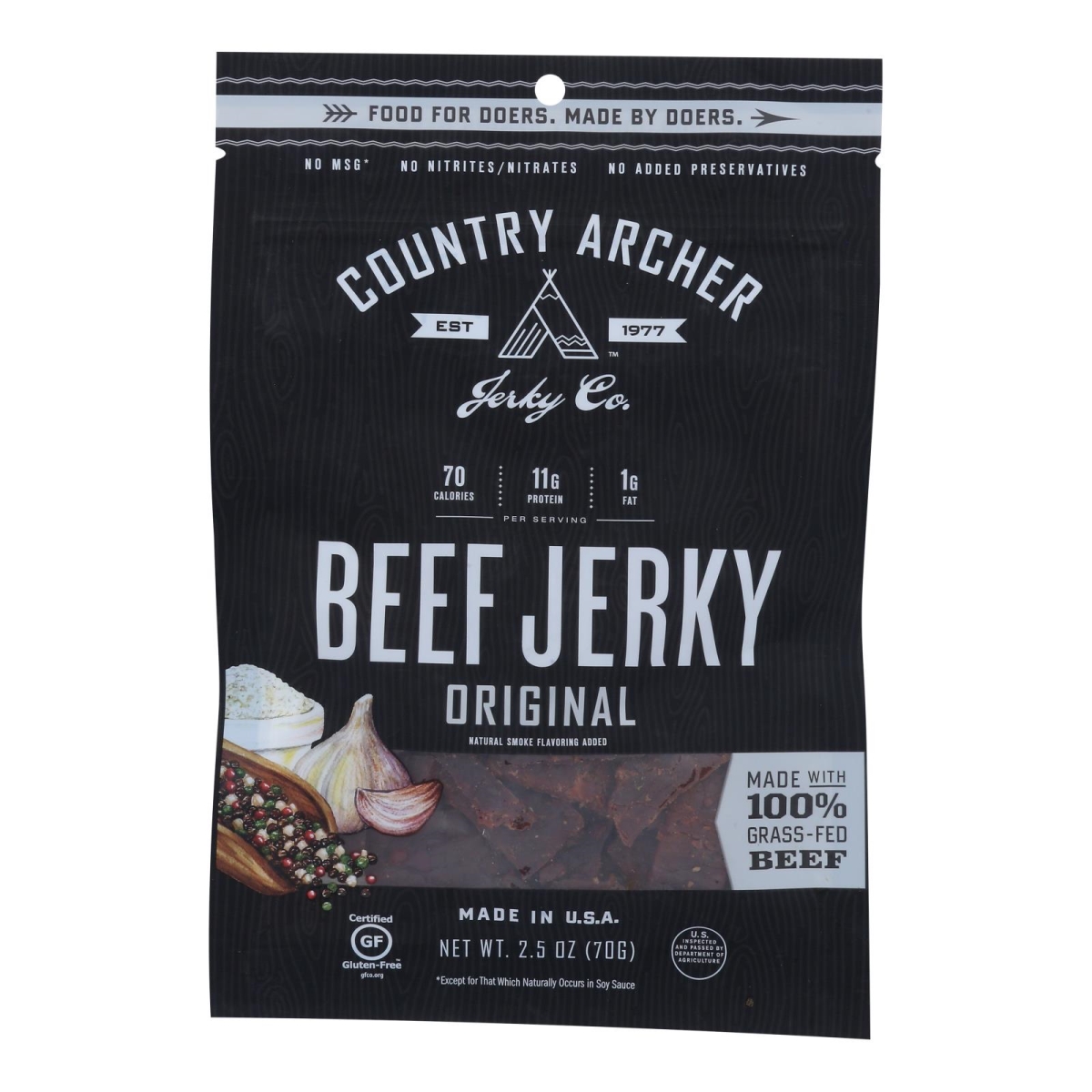 Picture of Country Arche HG2566149 2.5 oz Jerky Original Beef - Case of 12