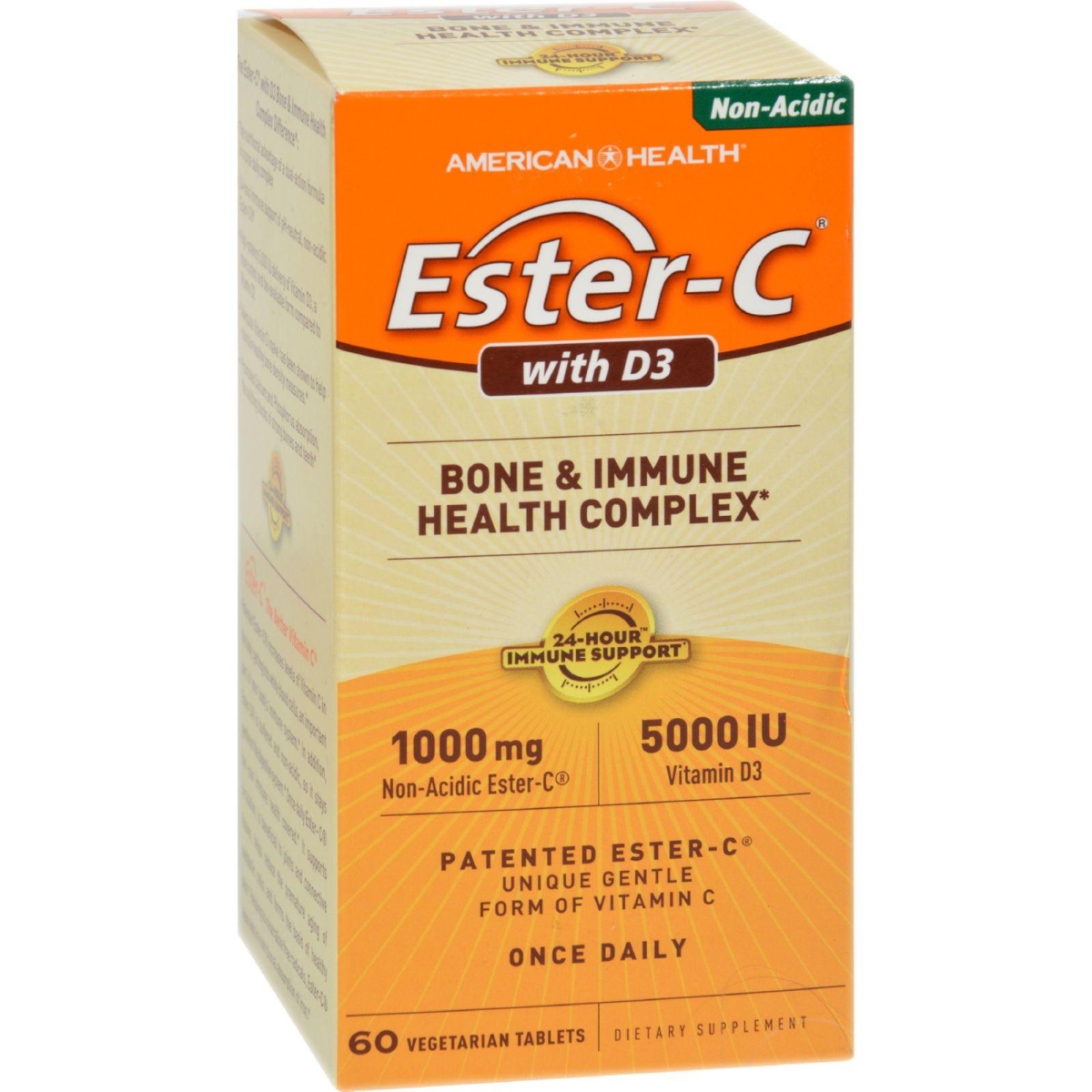 Picture of American Health HG0711945 Ester-c with D3 Bone & Immune Health Complex&#44; 60 Tablets