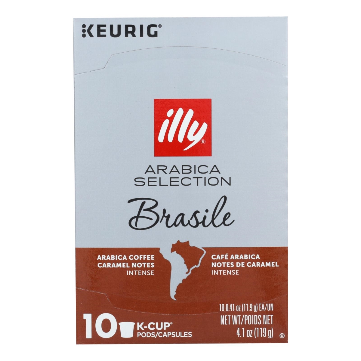 Picture of Illy Caffe Coffee HG2280873 4.103 oz K-Cup Braz Arabica Selection Coffee Pods & Capsules - Case of 6