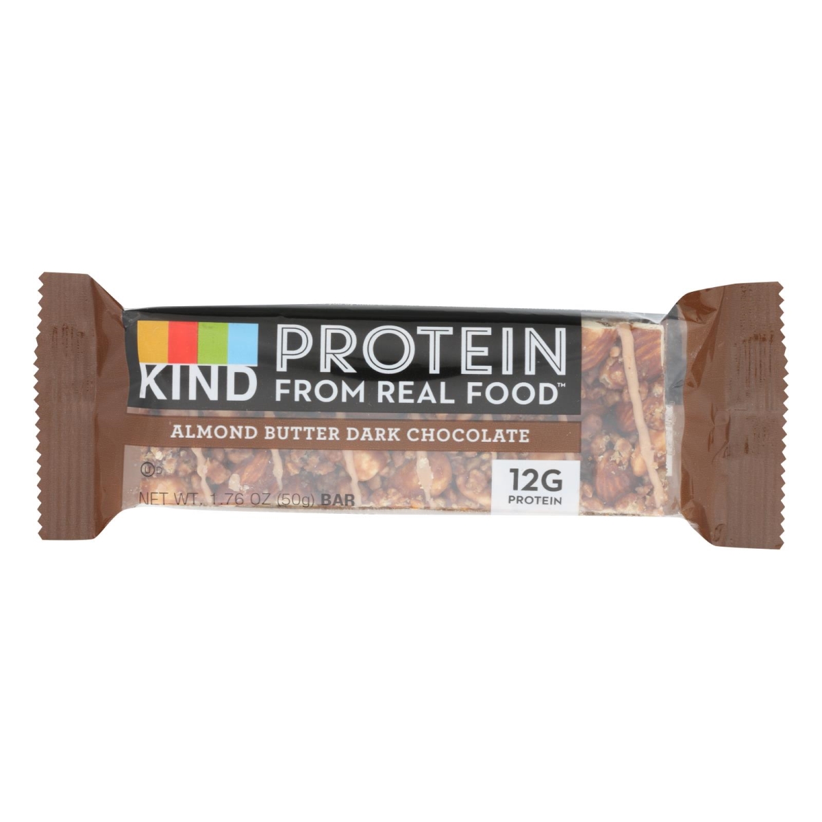 Picture of Kind HG2352532 1.76 oz Protein Bar Almond Butter Dark Chocolate - Case of 12